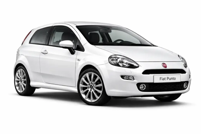Noleggio auto Fiat Punto 2 porte. all’aeroporto di Venezia