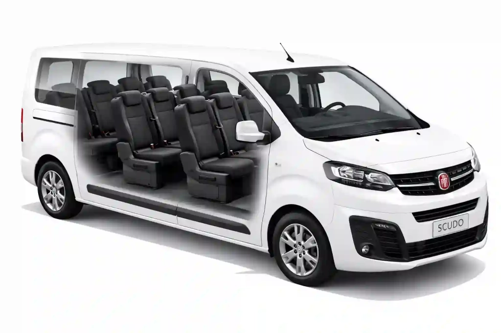 FIAT SCUDO Minivan - 9 SEATS
